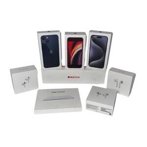 8 Authentic Apple Boxes Lot - Original Packaging *BOX ONLY*